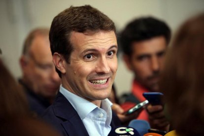 El líder del PP, Pablo Casado.