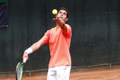 Pablo Irigaray va guanyar el seu primer partit a Tunísia.