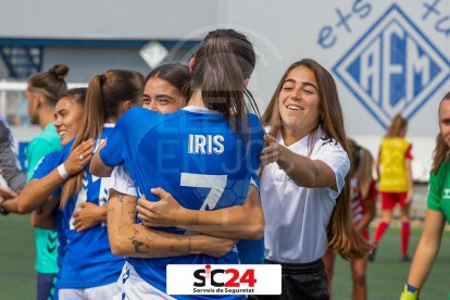 Imatges del partit entre l'AEM i el Granada Femenino