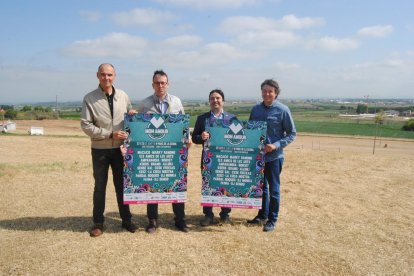 La presentación del festival se llevó a cabo, cómo no, en el parque de La Serra de Mollerussa.