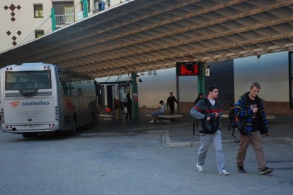 Imagen de archivo de la estación de autobuses de La Seu.