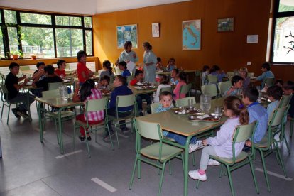 Menjador del col·legi d’Infantil i Primària de Barruera.