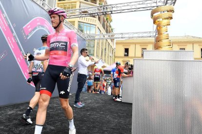 El líder del Giro, l’australià Rohan Dennis.