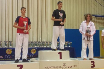 Marc Sauret, bronce en el Catalán de kumite