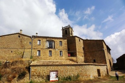 La iglesia de Sant Just d’Ardèvol, en el municipio de Pinós. 