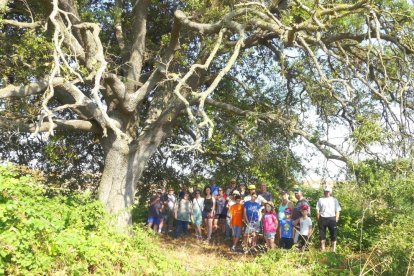 La excursión que se organizó la semana pasada en Sant Guim.