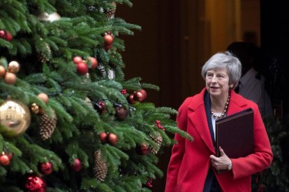 La primera ministra britànica, Theresa May.