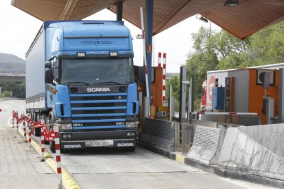 La desviació de camions es va fer efectiva el 2 de setembre.