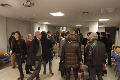 Imatge de la reunió del PDeCAT de dijous passat.