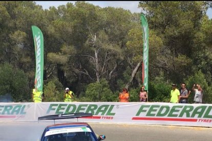 Caballer y Filló, sin suerte en el Slalom Drift