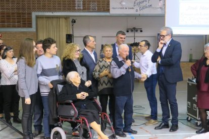 La fiesta del socio tuvo lugar en el pabellón municipal. 