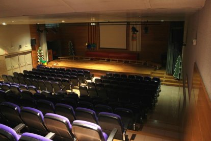 La sala de actos del Centre Cultural. 