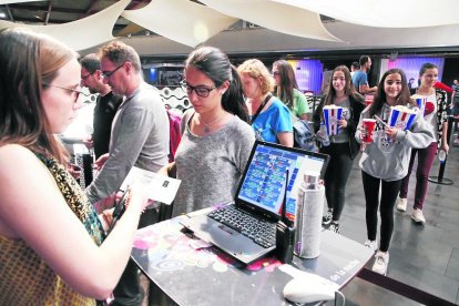 Imatge de la passada edició de la festa als cines JCA Alpicat.