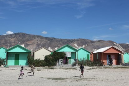 Campament de refugiats d’Oxfam als afores de Port-au-Prince, a Haití.