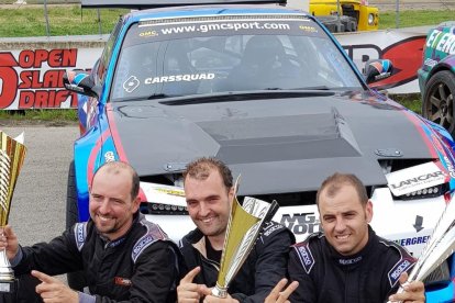 Tres podios para los leridanos del FG Performance en Slalom Drift