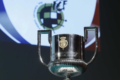 El trofeu de la Copa del Rei.