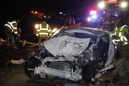 Estado en el cual quedó el coche de la víctima mortal