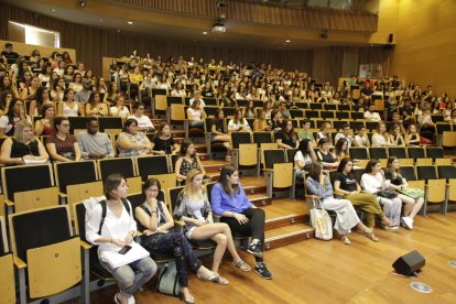 Sesiones de bienvenida en la UdL a los estudiantes de primero