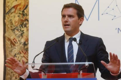 El líder de Ciutadans, Albert Rivera.