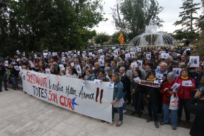 Concentración el lunes de apoyo a los detenidos. 