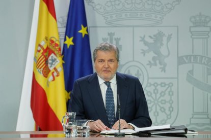 El portaveu del Govern espanyol, Íñigo Méndez de Vigo.