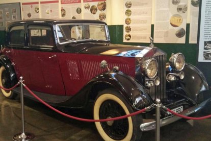 Un Rolls Royce del 34, al Museu Roda Roda