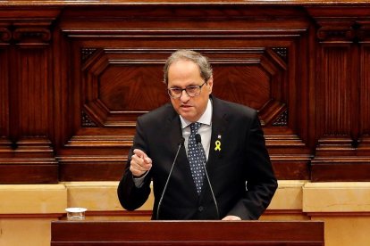 El president de la Generalitat, Quim Torra.