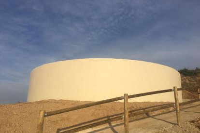 El dipòsit de l’aigua que s’ha convertit en un mirador.