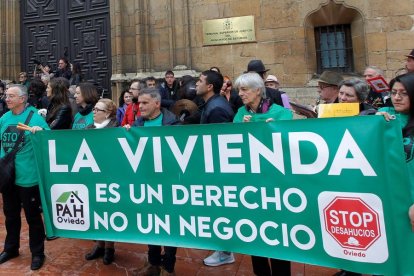 Una de las protestas del sábado contra el Tribunal Supremo.