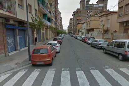 El carrer Nadal Meroles de Lleida.