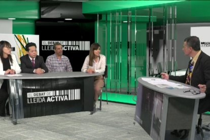 Un moment de l’enregistrament del programa.