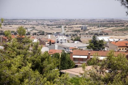 Vista de Tàrrega des del parc de Sant Eloi