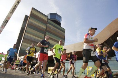 La prova va vorejar els 400 participants en una prova que es va disputar per l’aeroport d’Alguaire.