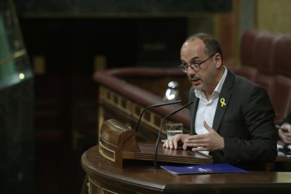 El portaveu del PDeCAT al Congrés i històric diputat a la comissió del Pacte de Toledo Carles Campuzano.