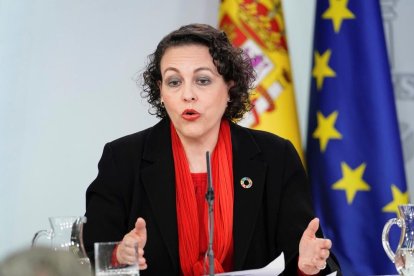 La ministra de Treball, Magdalena Valerio.