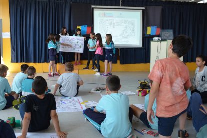  Presentación de la iniciativa en junio en la Escola La Creu.