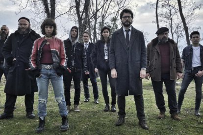 Esquetx de la ‘La casa de papel’