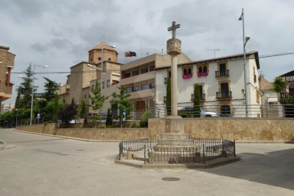 Vista de Golmès, on vivia la petita.