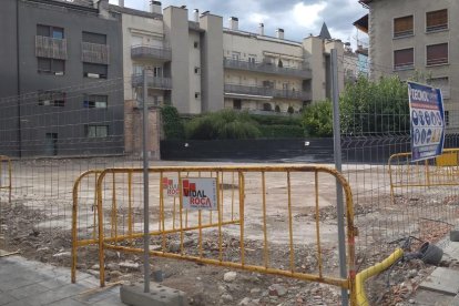 El solar on es construirà el nou CAP de la Seu d’Urgell.