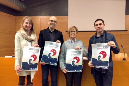 Presentación de la semana cultural del Conservatori de Lleida. 