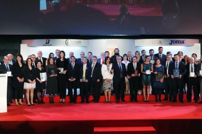 Saül Craviotto fue uno de los premiados en la gala del Comité Olímpico Español, que se celebró ayer en Madrid.