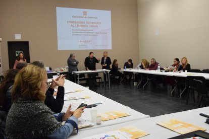 La reunió va tenir lloc ahir al Museu Dinosfera de Coll de Nargó.