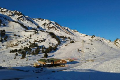 Imagen de archivo de instalaciones de Baqueira en el Sobirà.