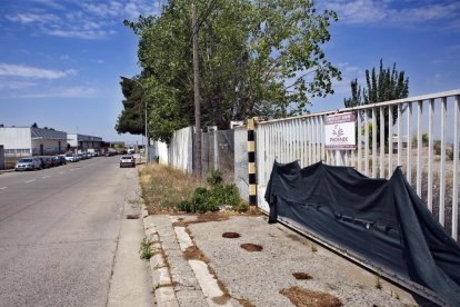 El polígono industrial de Cervera, donde estaba L’Agudana.