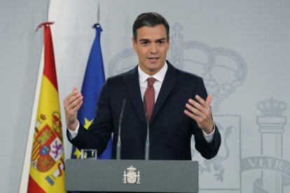 El president del Govern espanyol, Pedro Sánchez.