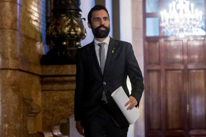 El president del Parlament, Roger Torrent.