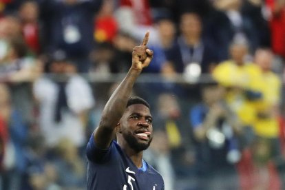 El barcelonista Samuel Umtiti jugarà diumenge la final del Mundial amb França.