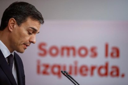 El líder del PSOE, Pedro Sánchez.