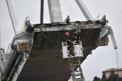 El balance de muertos en el derrumbe de Génova sube a 35