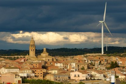 Los molinos que generan los problemas para recibir la TDT.